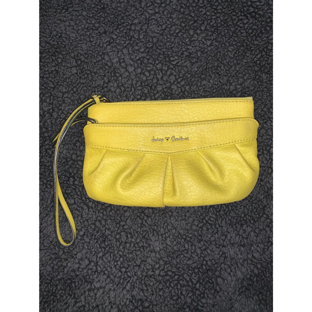 Juice Couture Yellow Wrist Wallet